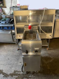 ZANUSSI SINGLE TANK FLOOR STANDING ELECTRIC FRYER
