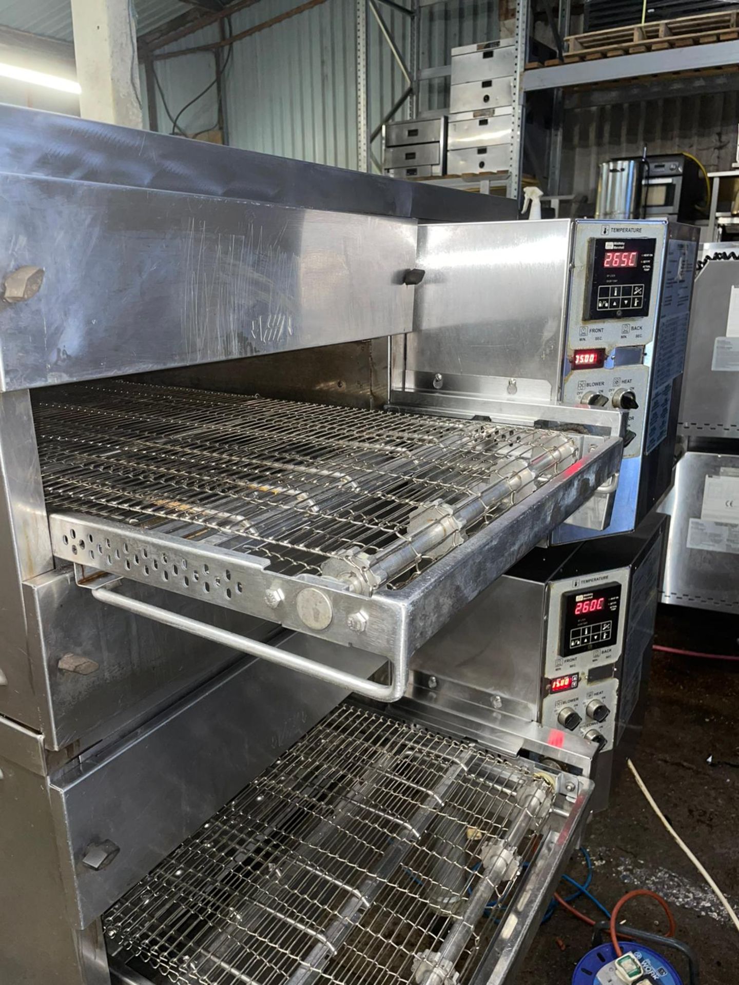 MIDDLEBY MARSHALL PS535 GS DOUBLE DECK CONVEYOR PIZZA OVEN - Image 6 of 7