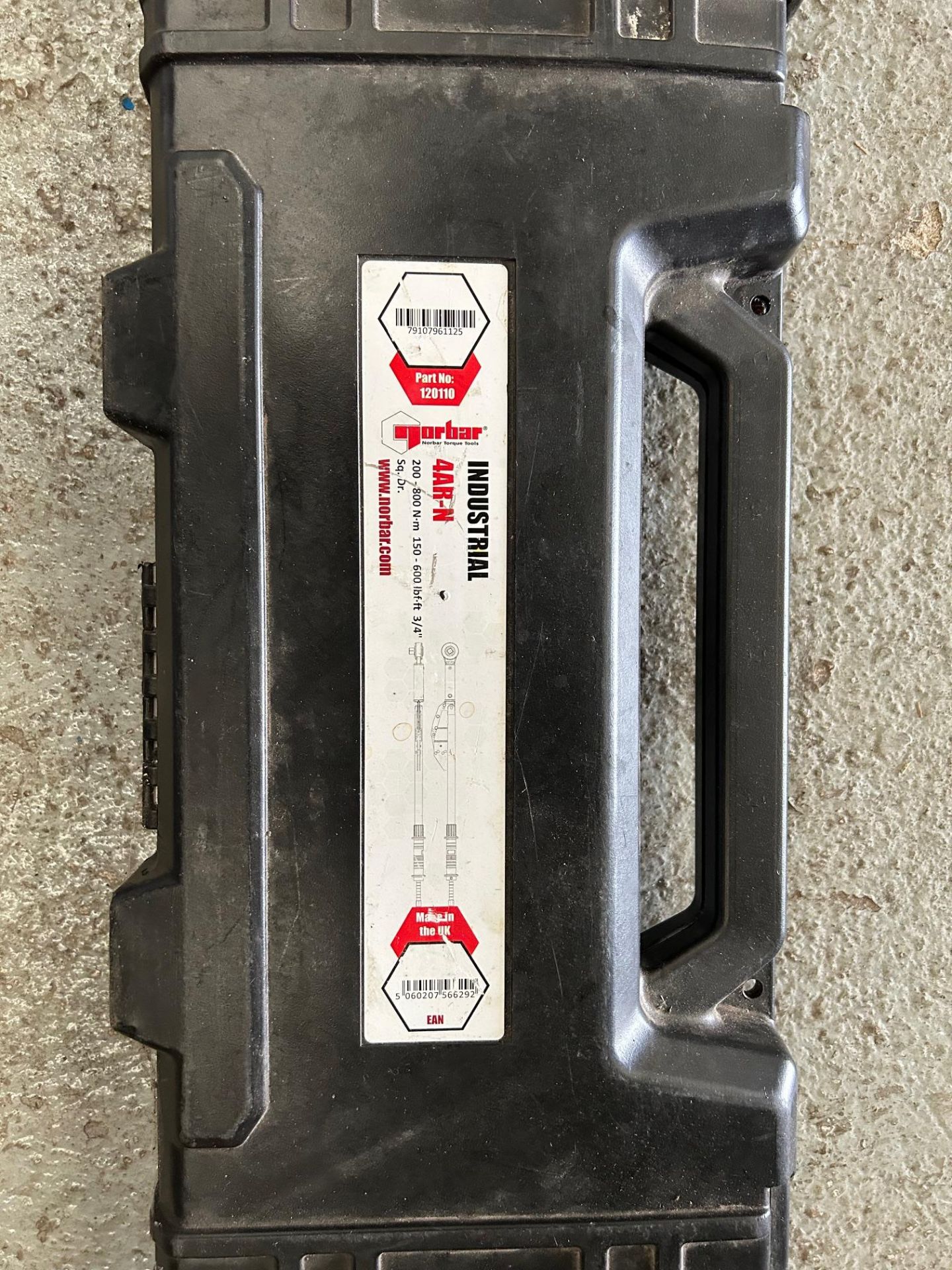 NORBAR 3/4 IN. RATCHETING TORQUE WRENCH *COMES IN OWN HEAVY DUTY CASE* - Image 8 of 8