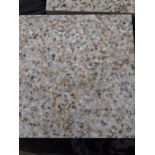 1 PALLET OF TDE9 TERRAZZO FLOOR TILES - 24 SQ YRDS PER PALLET - RRP £1000 PER PALLET