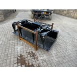 NEW/UNUSED 2025 GIYI GY-PG72 72? SKIDSTEER HYDRAULIC SKIDSTEER BUCKET GRAB