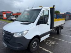 2020 20 MERCEDES-BENZ SPRINTER 316 CDI CAGED TIPPER VAN - 88K MILES - EURO 6