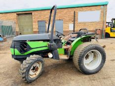 DEUTZ 4WD COMPACT TRACTOR *C/W REAR LINKAGE*