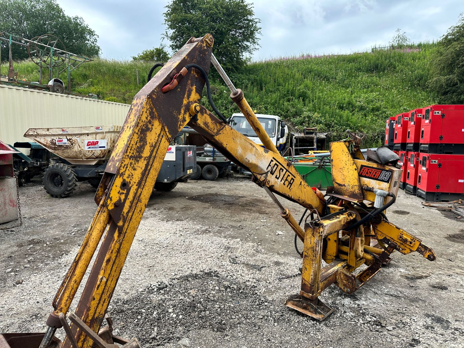 FOSTER D3 BACKHOE LOADER - SWING BOOM - Image 10 of 13