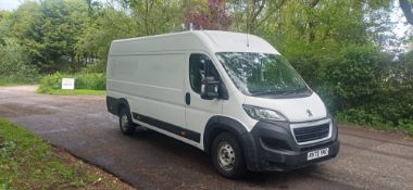 2020 70 PEUGEOT BOXER 435 PRO L4H2 BLUEHDI PANEL VAN - 68K MILES - AIR CON - 1 KEY