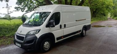 2020 70 PEUGEOT BOXER 435 PRO L4H2 BLUEHDI PANEL VAN - 79K MILES - AIR CON