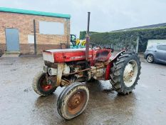 MASSEY FERGUSON 2WD 130 TRACTOR *TURNS OVER DOESNT START*