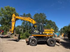2010 JCB JS160W WHEELED EXCAVATOR - 7000 HOURS