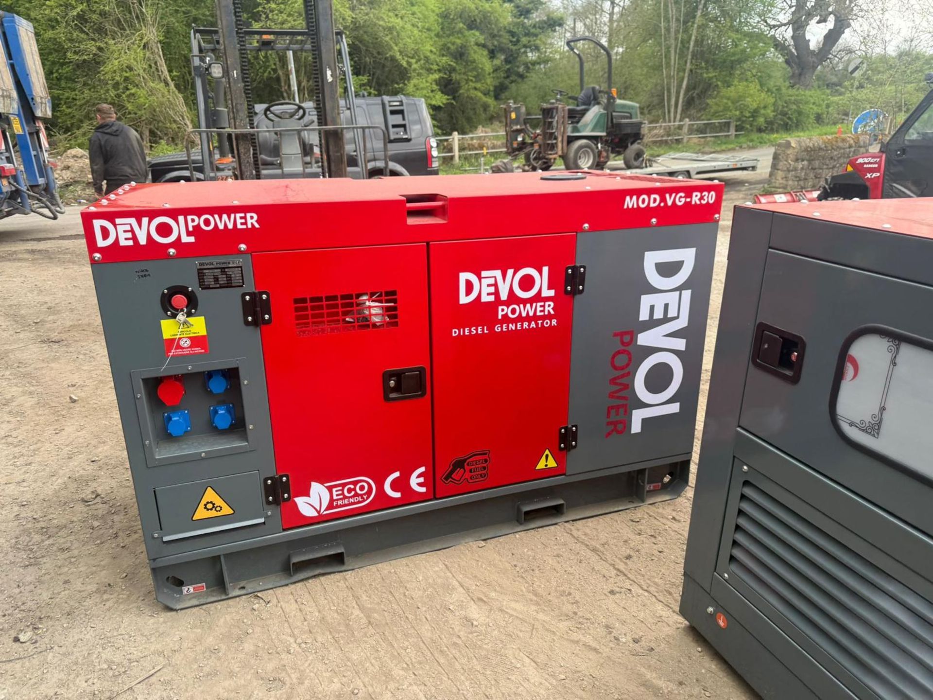 NEW/UNUSED DEVOL POWER VG-R30 37.5KVA DIESEL GENERATOR - Image 4 of 9