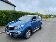 2014 64 KIA SPORTAGE 2 ISG CRDI SUV - 115K MILES - SERVICE HISTORY *NO VAT*