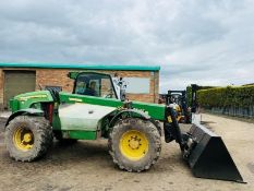 JOHN DEERE 3400 TELEHANDLER *C/W BUCKET*