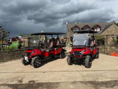 NEW/UNUSED 2026 CAPTOK GC42S 6 SEATER ELECTRIC GOLF BUGGY