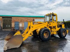 BRAY PS 10000 B LONG REACH BOOM LOADING SHOVEL*C/W BUCKET*