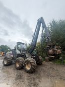 LOGSET TITAN 8H TIMBER HARVESTER FORESTRY WHEELED MACHINE