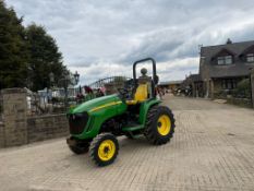 JOHN DEERE 3320 33HP 4WD COMPACT TRACTOR - 5396 HOURS