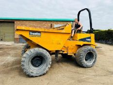 THWAITES 7 TONNE STRAIGHT TIP DUMPER*C/W PERKINS ENGINE*