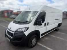 2020 70 PEUGEOT BOXER 435 PRO L4H2 BLUEHDI PANEL VAN - 68K MILES - AIR CON - 1 KEY