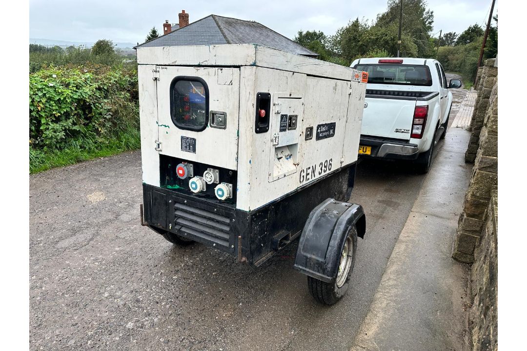 2008 GENSET MGZ 20/20/15 20KVA DIESEL SINGLE AXLE TOWBEHIND GENERATOR - Image 3 of 15