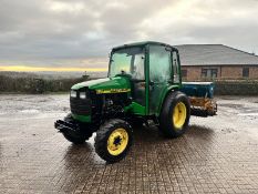 JOHN DEERE 4300 32HP 4WD COMPACT TRACTOR - REAR PTO - 4 WHEEL DRIVES