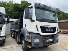 2016 16 MAN TGS 8X4 STEEL BODY TIPPER HCV
