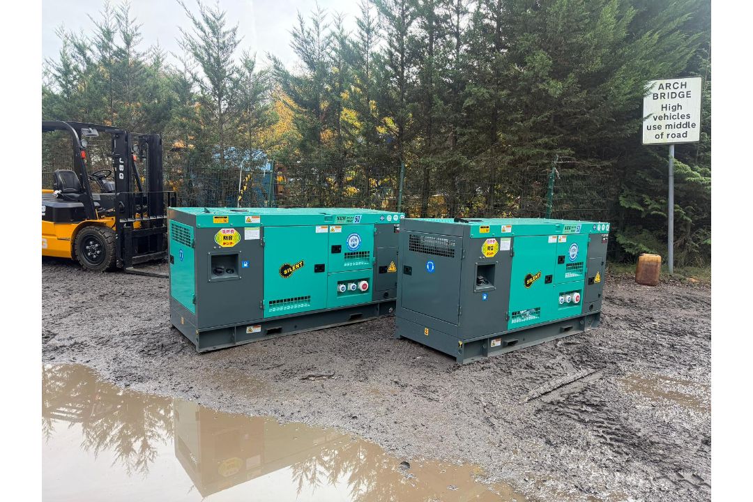 NEW/UNUSED 2025 ASHITA AG3-60 60KVA DIESEL SOUND PROOF GENERATOR - Image 1 of 14