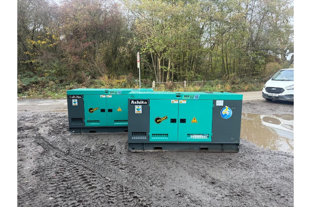NEW/UNUSED 2025 ASHITA AG3-60 60KVA DIESEL SOUND PROOF GENERATOR - Image 4 of 14