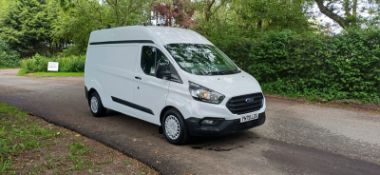 2021 FORD TRANSIT CUSTOM L2H2 320 LEADER EBLUE LWB HIGH ROOF VAN - 39K MILES - INTERNAL RACKING