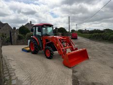 2016 KUBOTA L4240 44HP 4WD COMPACT TRACTOR W/ 2023 BOMFORD 1.45MTR TOPPER MOWER