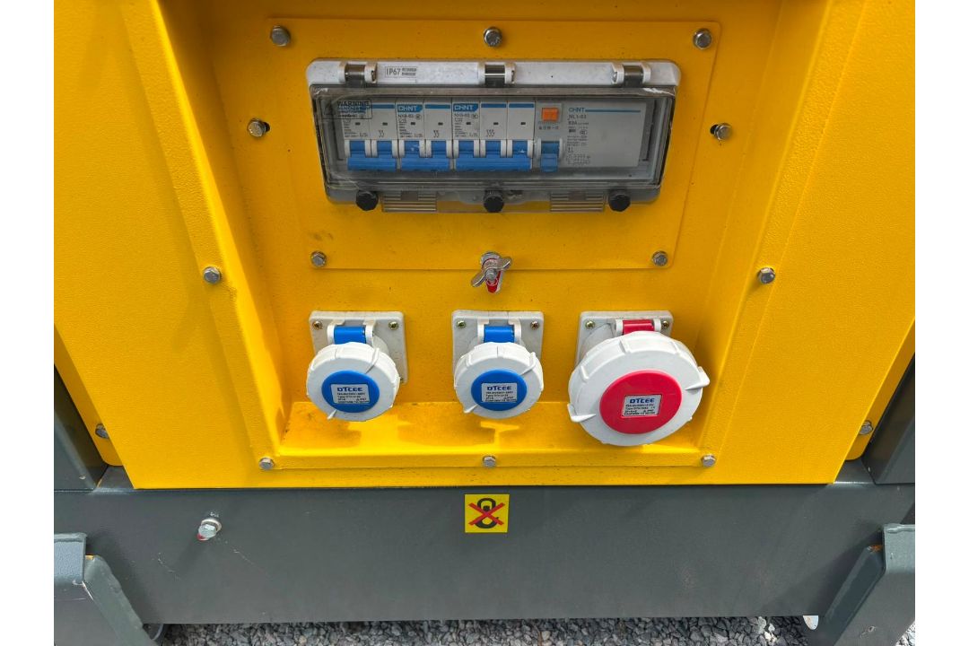2026 ASHITA AG3-70E 70KVA SUPER SILENT GENERATOR - BRAND NEW - Image 7 of 8