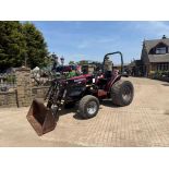 TYM T430 43HP 4WD COMPACT TRACTOR WITH FRONT LOADER AND BUCKET