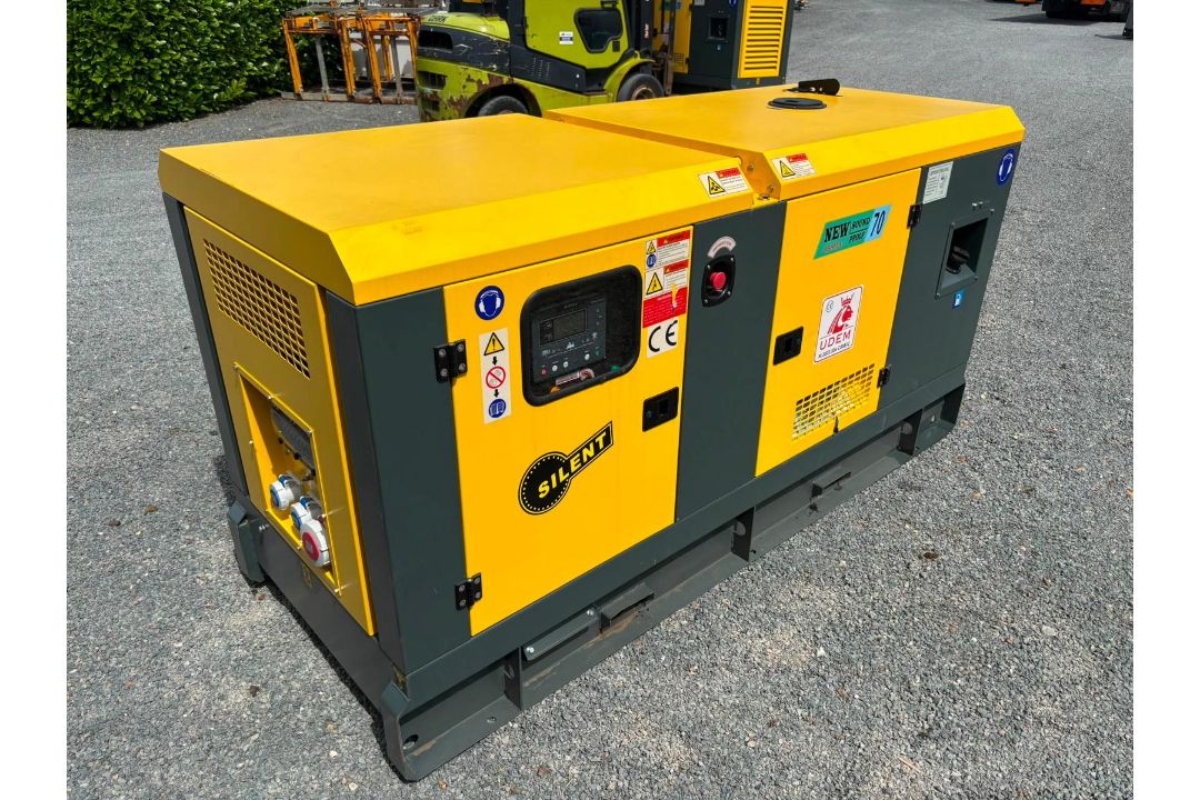 2026 ASHITA AG3-70E 70KVA SUPER SILENT GENERATOR - BRAND NEW - Image 2 of 8