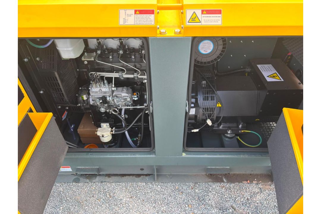 2026 ASHITA AG3-70E 70KVA SUPER SILENT GENERATOR - BRAND NEW - Image 5 of 8