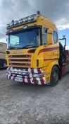 SCAINA PLANT LORRY WITH 42 TON HIAB 5 PUSH OUT - COMES WITH RAMPS