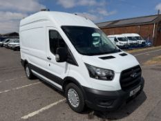 2020 69 FORD TRANSIT 350 WORKSHOP PANEL VAN - EX BT - 89K MILES - AIR CON - INTERNAL RACKING