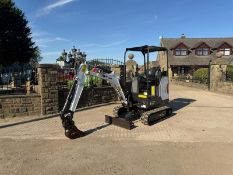 2019 BOBCAT E17 MINI EXCAVATOR - 834 HOURS
