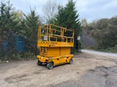 2014 HAULOTTE COMPACT 14 14MTR ELECTRIC SCISSOR LIFT - 482 HOURS.