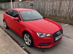 2015 15 AUDI A3 1.6 TDI 110 SPORT HATCHBACK - 95K MILES - SAT NAV *NO VAT*