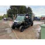 2014 POLARIS RANGER CREW CAB 1000D DIESEL BUGGY UTILTY VEHICLE