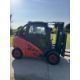 LINDE H50T GAS FORKLIFT TRUCK - FULL HEATED CAB - TRIPLE MAST CONTAINER SPEC - Image 4 of 5