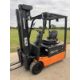 DOOSAN 2 TONNE ELECTRIC FORKLIFT TRUCK 3 WHEELS - Image 3 of 6