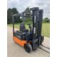 DOOSAN 2 TONNE ELECTRIC FORKLIFT TRUCK 3 WHEELS - Image 1 of 6