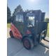 LINDE H50T GAS FORKLIFT TRUCK - FULL HEATED CAB - TRIPLE MAST CONTAINER SPEC - Image 3 of 5