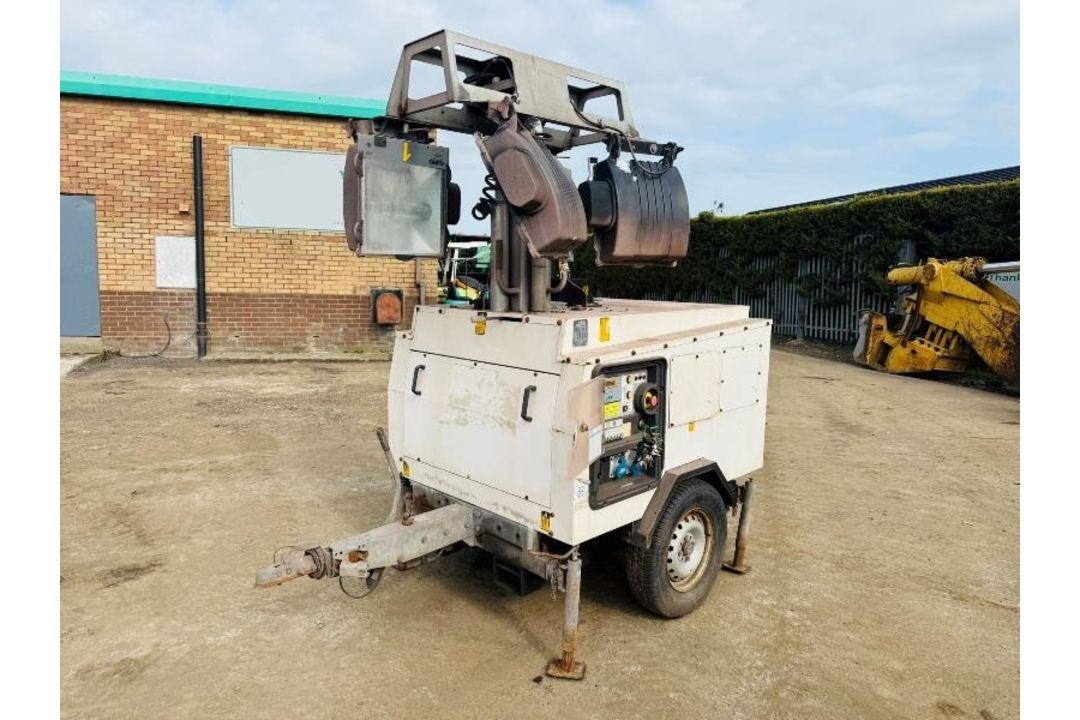 BRUNO GENERATORS SITE LIGHT 908P *8 KVA GENERATOR* - Image 3 of 9