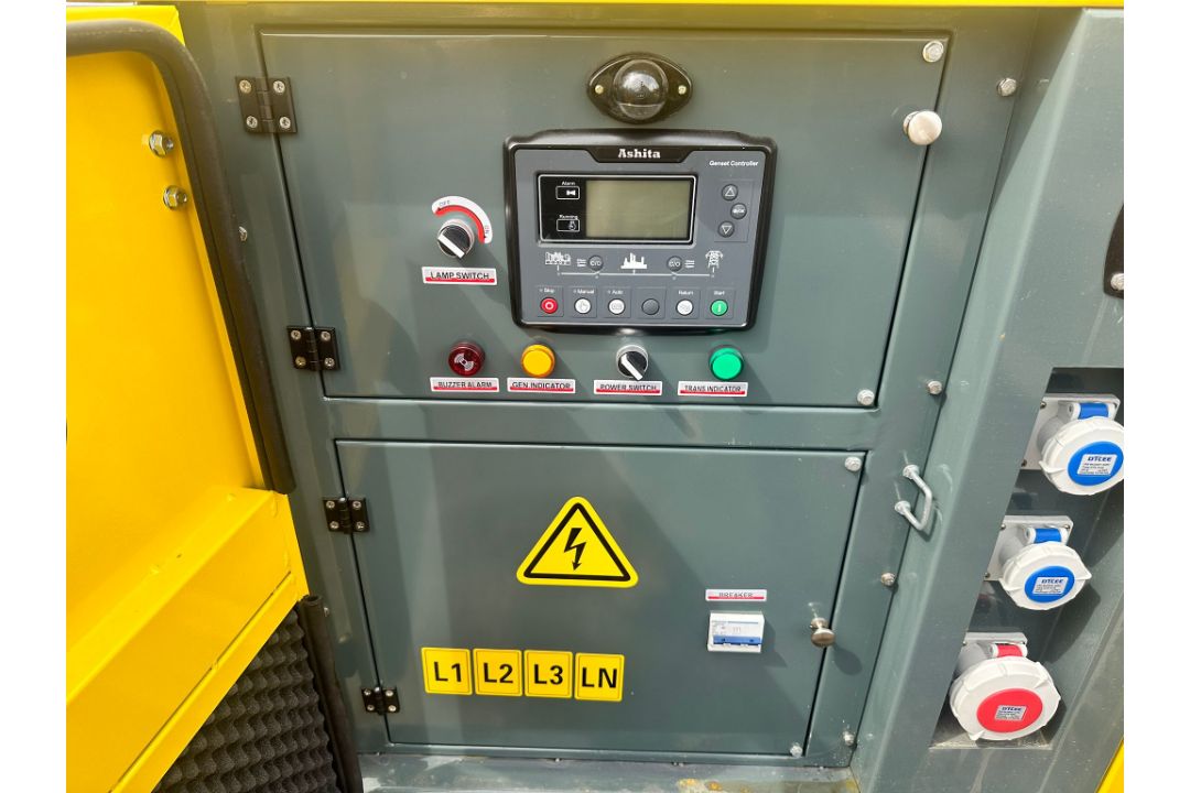 NEW/UNUSED 2025 ASHITA 70KVA DIESEL SOUND PROOF GENERATOR - Image 6 of 12