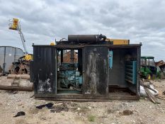 VOLVO 100KVA DIESEL GENERATOR WITH DOORS *2801 HOURS*