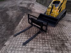 NEW/UNUSED MINI SKIDSTEER PALLET FORKS AND FRAME