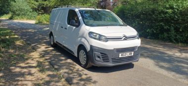 2021 21 CITROEN DISPATCH 1000 EN-PRISE BHDI SS PANEL VAN - 82K MILES - AIR CON - 1 KEY
