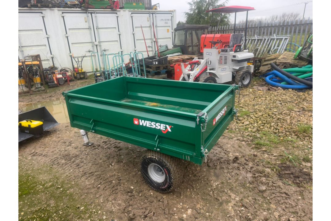 NEW/UNUSED WESSEX 1.25 TON SINGLE AXLE TIPPING TRAILER - Image 2 of 8