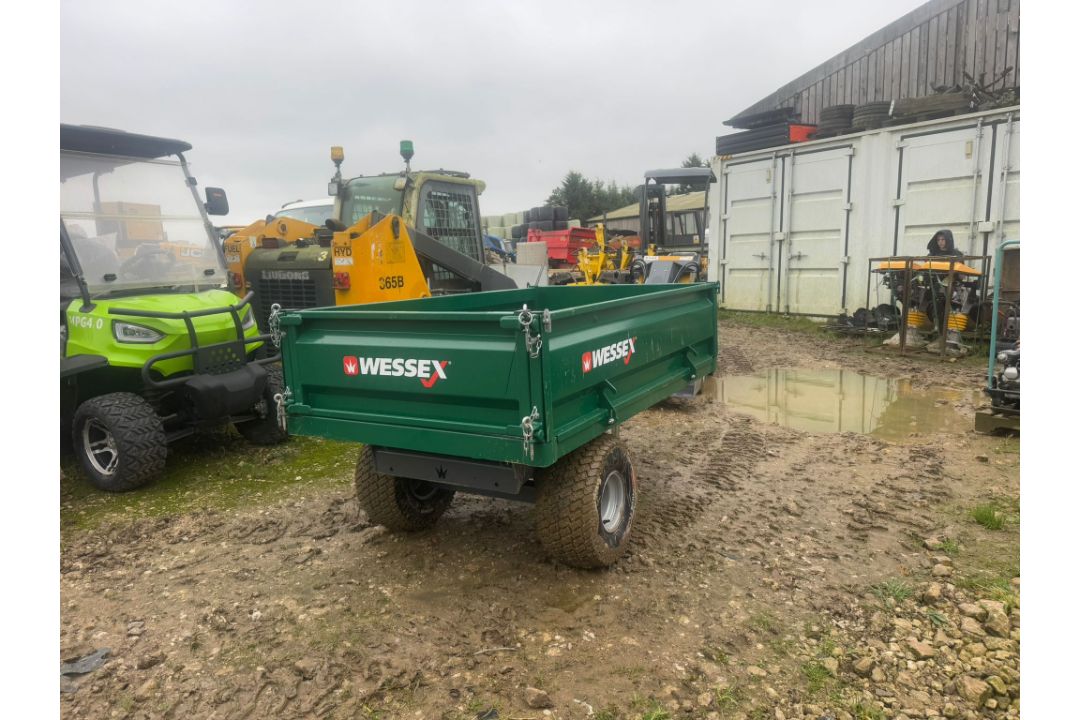 NEW/UNUSED WESSEX 1.25 TON SINGLE AXLE TIPPING TRAILER - Image 6 of 8