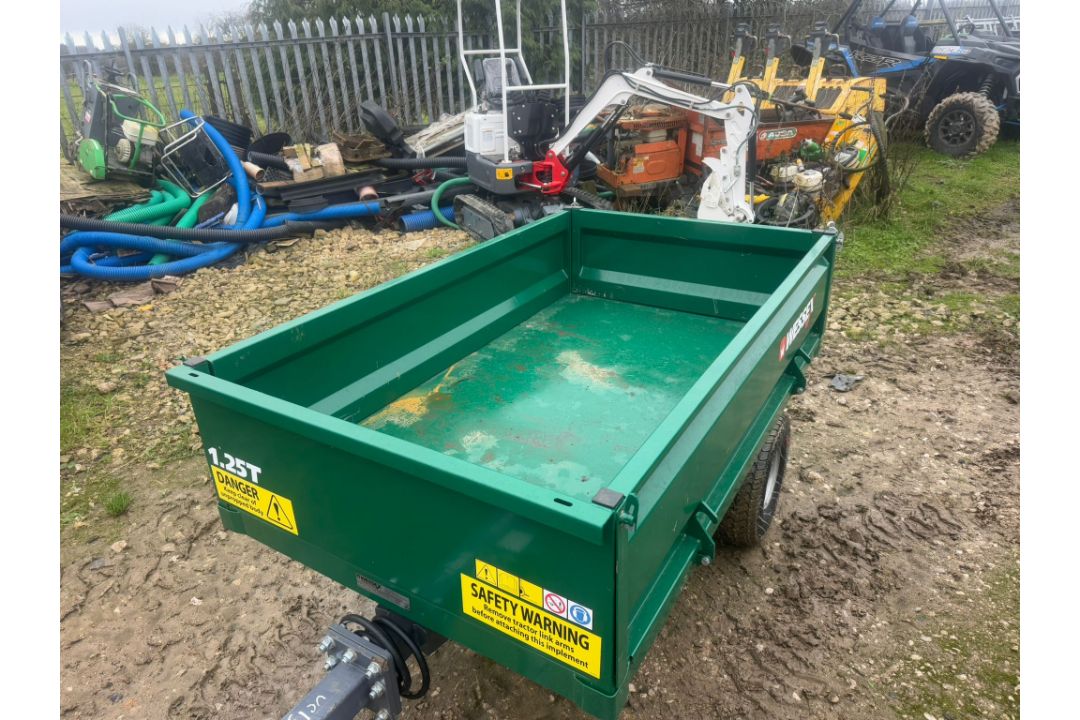 NEW/UNUSED WESSEX 1.25 TON SINGLE AXLE TIPPING TRAILER - Image 5 of 8